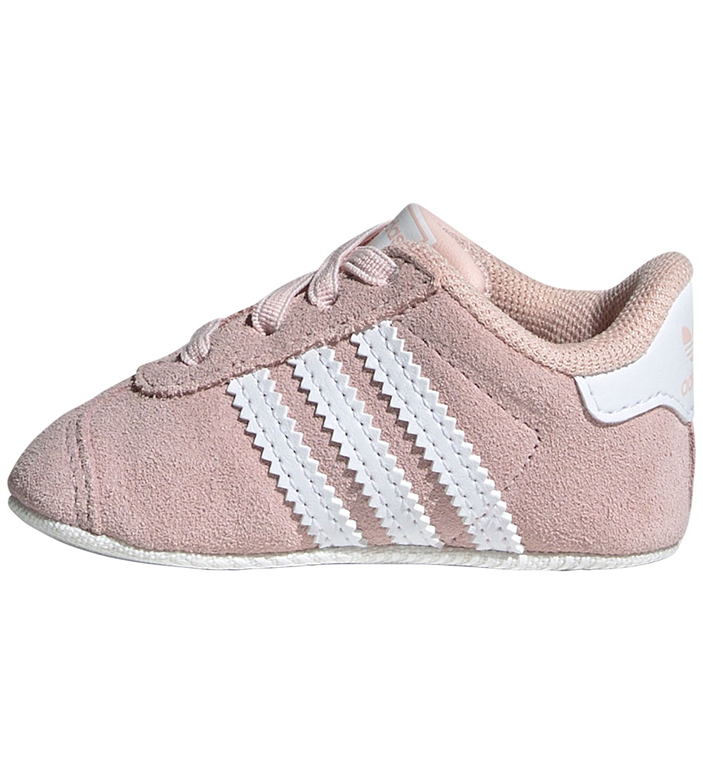 adidas Originals Hausschuhe - Gazelle Crib - Rosa/Weiß