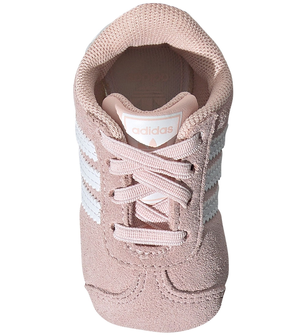 adidas Originals Hausschuhe - Gazelle Crib - Rosa/Weiß