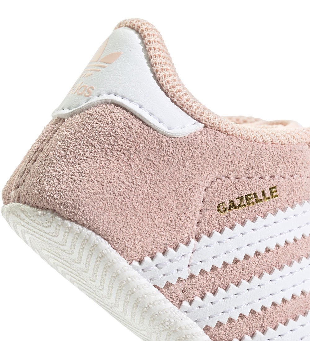 adidas Originals Hausschuhe - Gazelle Crib - Rosa/Weiß