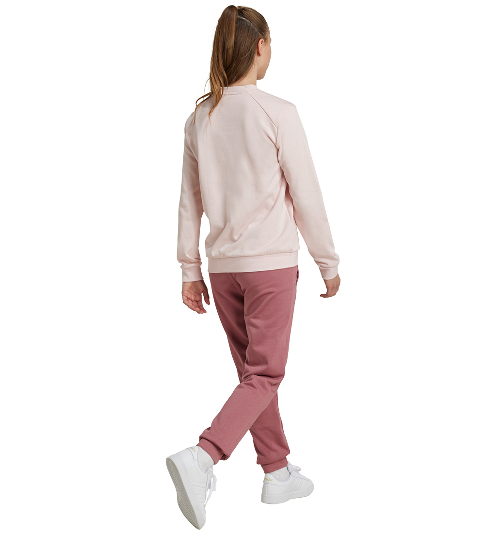 adidas Performance Jogging galli - J BL FT TS - Bleikt/Hvítur