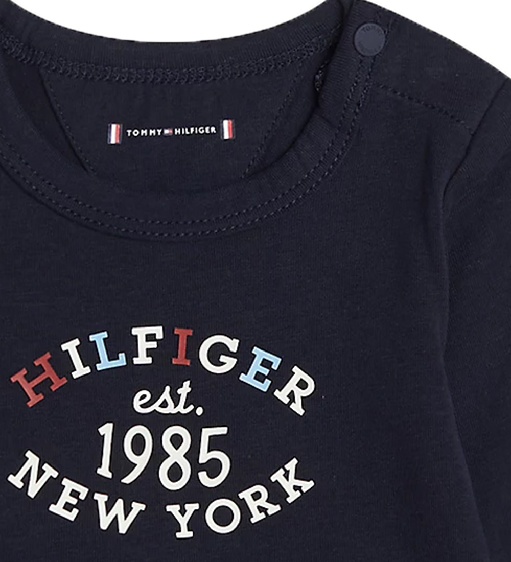 Tommy Hilfiger Bodysuit L/æ - Desert Sky w. Print