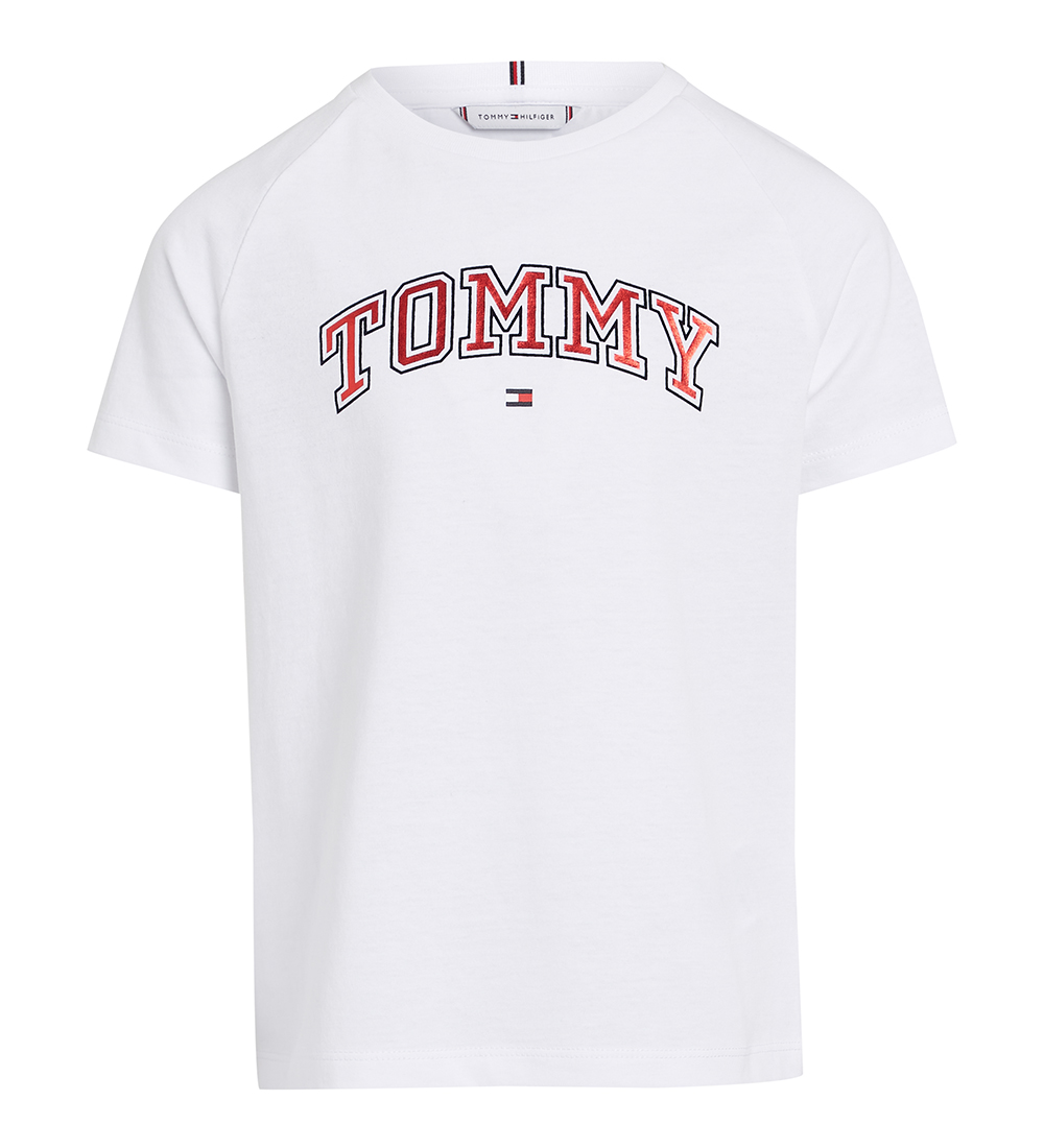 Tommy Hilfiger T-shirt - Varsity Foil - White