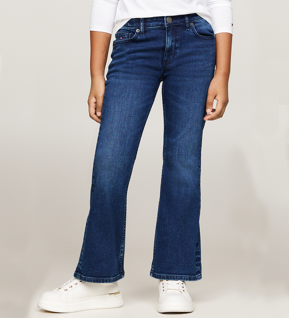 Tommy Hilfiger Jeans - Flare - Coral blue