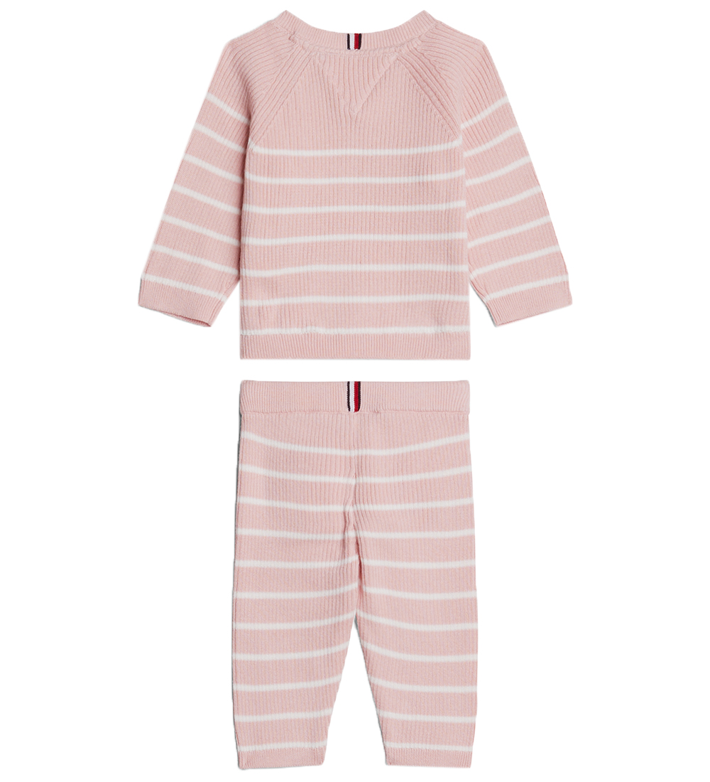 Tommy Hilfiger Gift Box - Cardigan/Trousers - Knitted - Soft Ros
