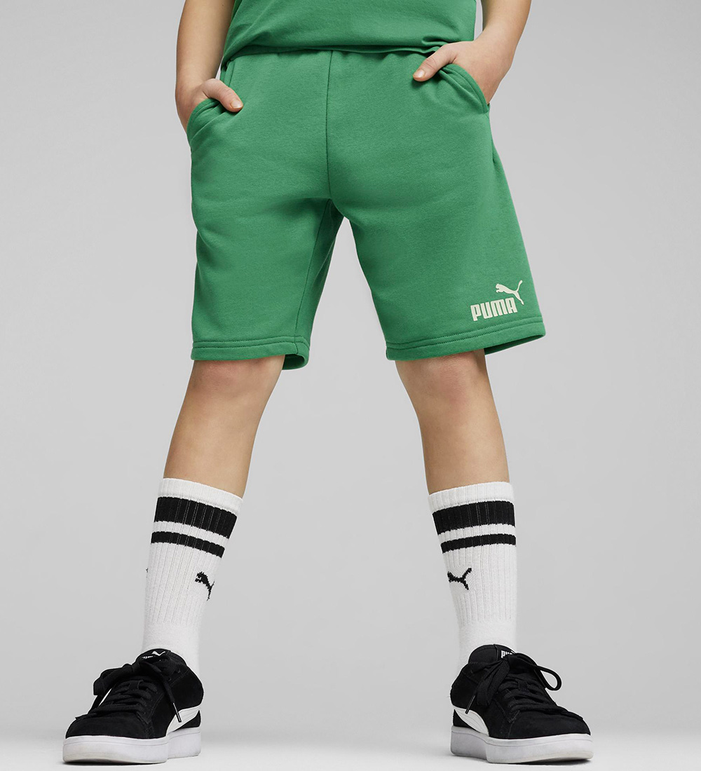 Puma Shorts - ESS+ Mid 90s - Active Green