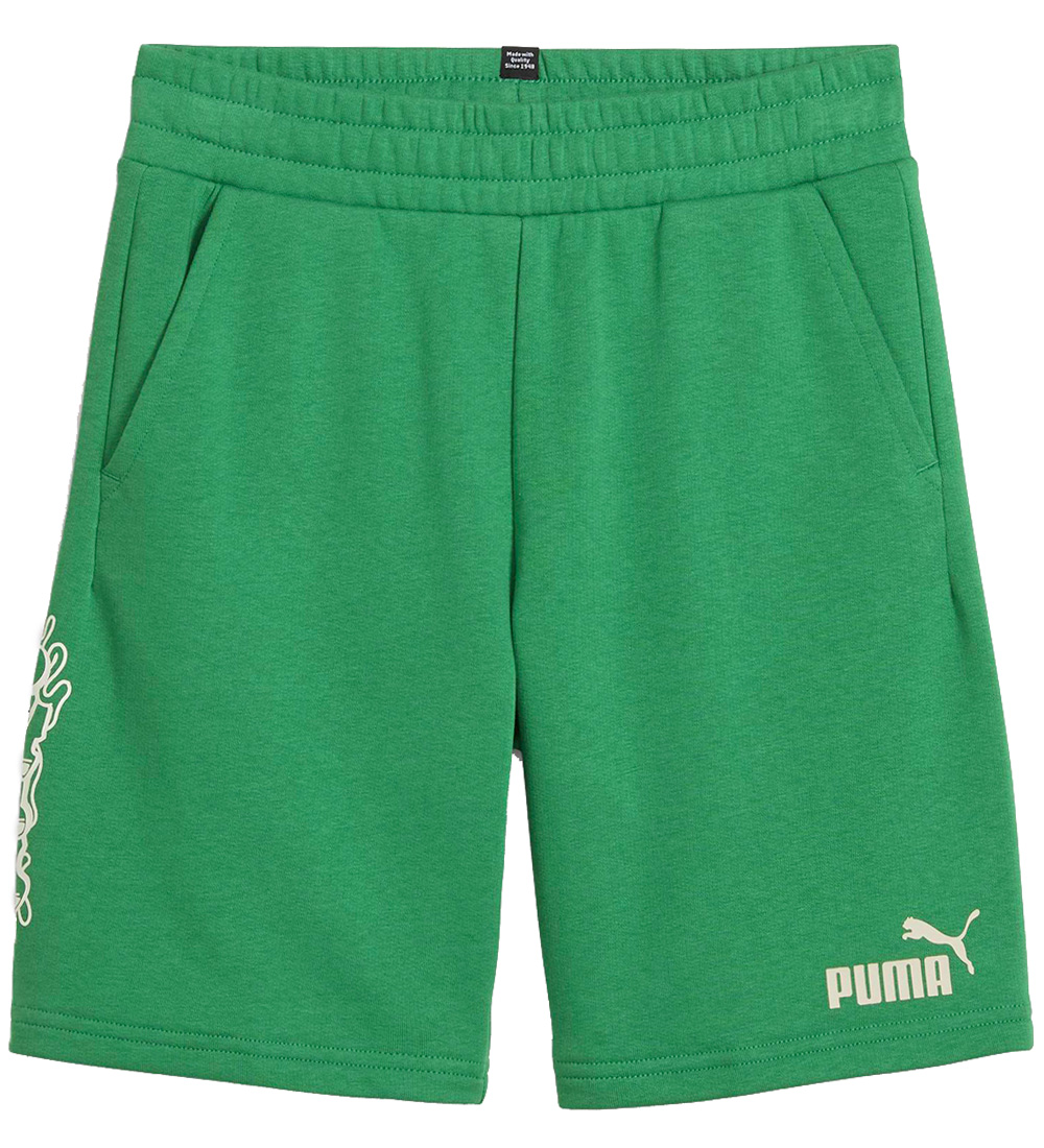 Puma Shorts - ESS+ Mid 90s - Active Green
