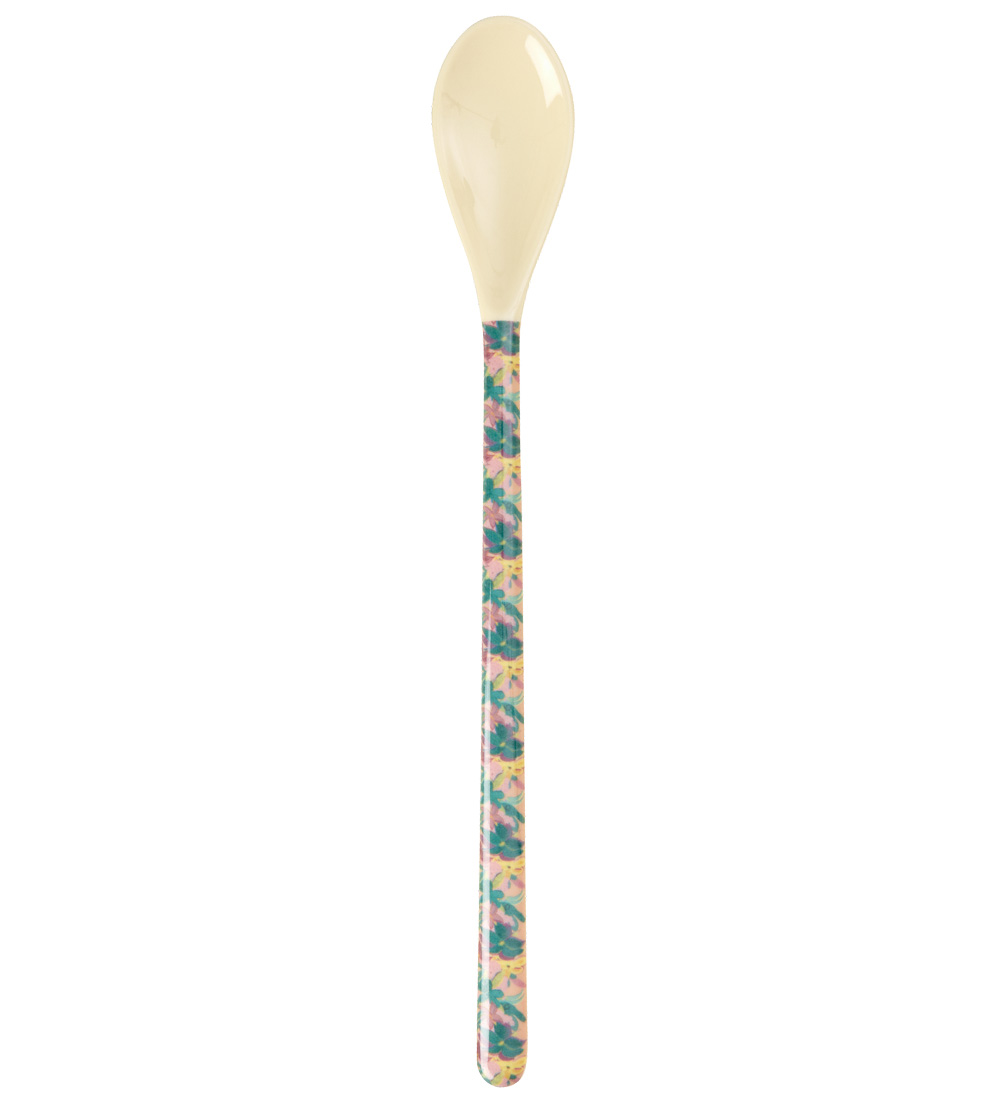 Rice Spoon - Melamine - Latte - Coral/Hilma Forever