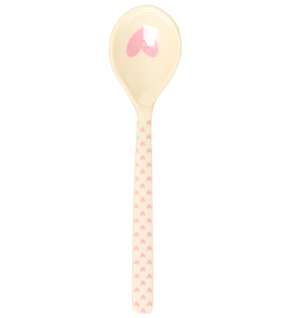 Rice Löffel - Melamin - Tee - M Wüstenrosa/Favorite Hearts