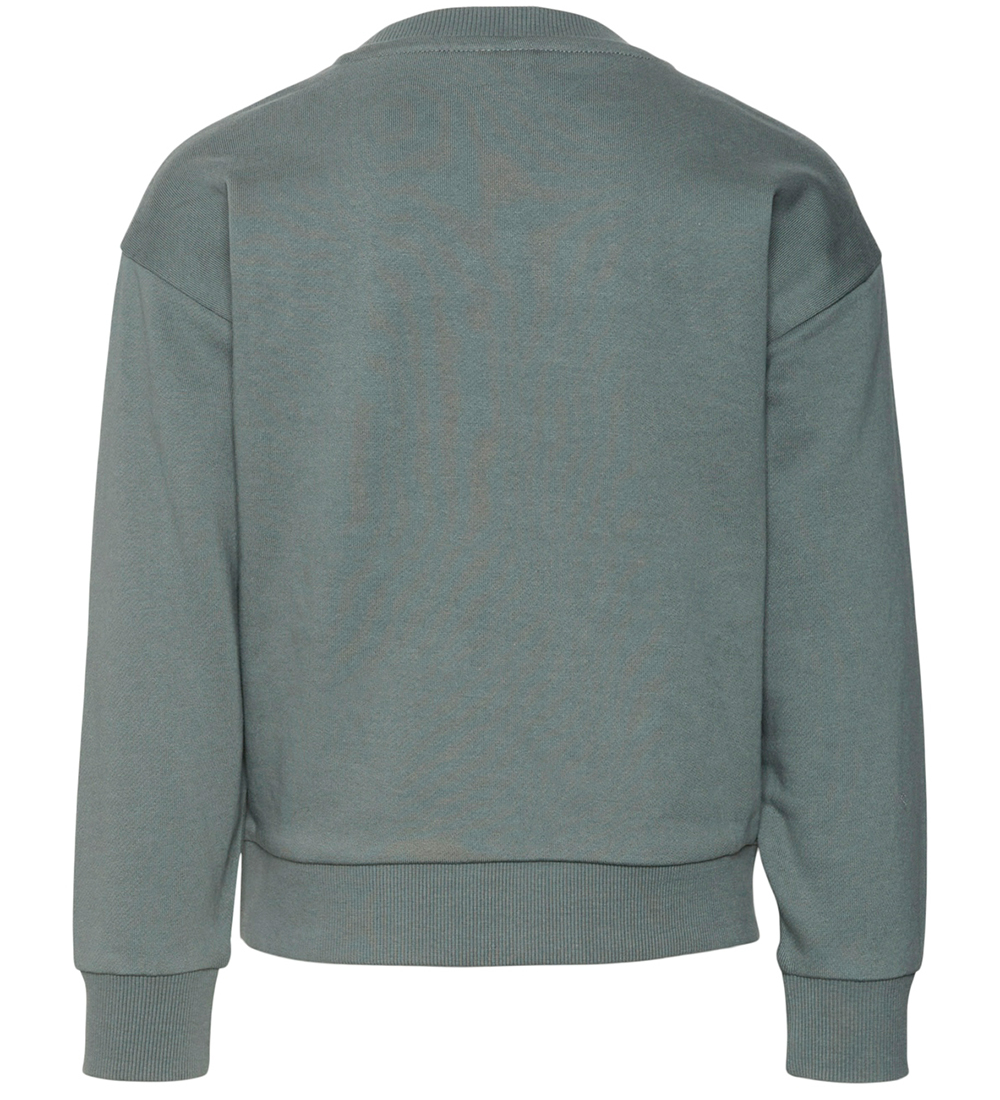 Vero Moda Girl Sweatshirt - VmBrenda - Conditioner Green/Teddy