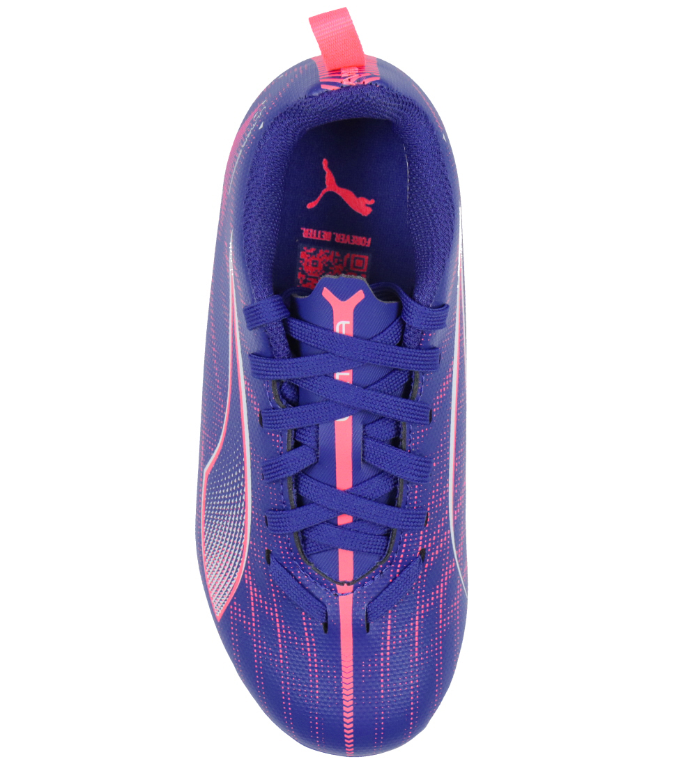 Puma Football Boots - Ultra 5 Play FG/AG Jr - Lapis Lazuli/White