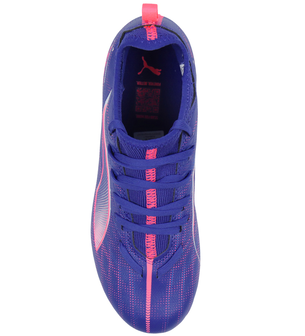 Puma Fußballschuhe - Ultra 6 Match MG Jr - Lapislazuli/Weiß