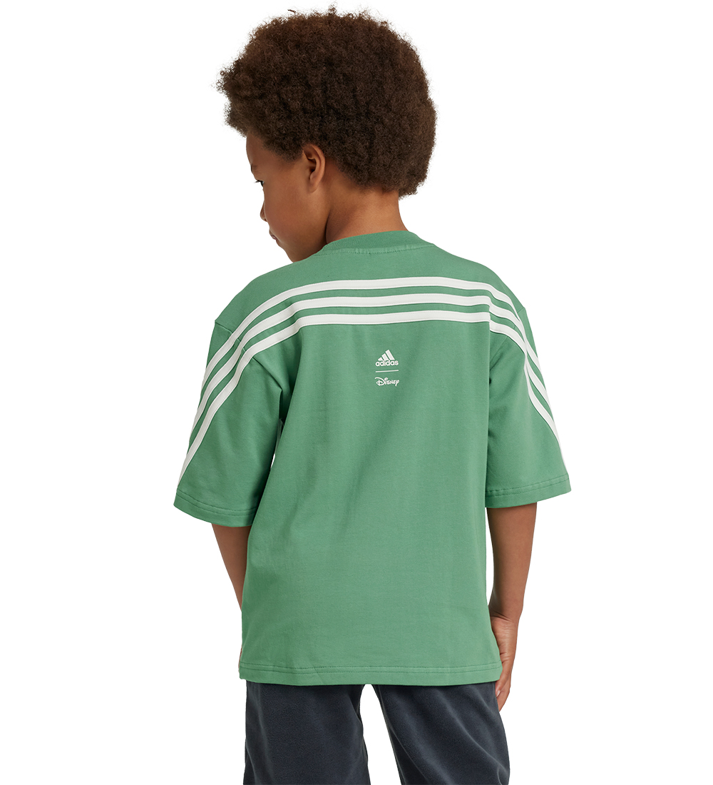 adidas Performance Stuttermabolur - LK DY MM T - Grænt
