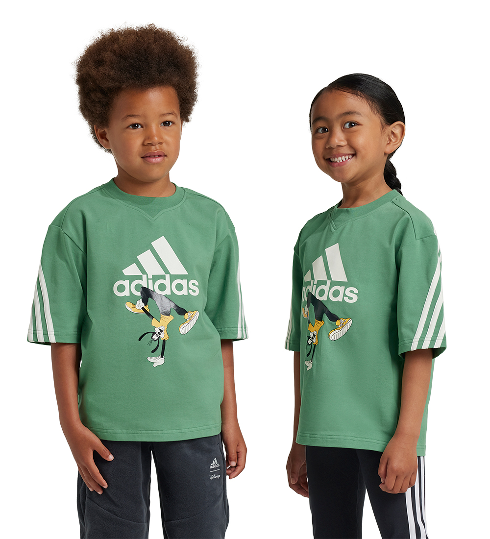 adidas Performance Stuttermabolur - LK DY MM T - Grænt