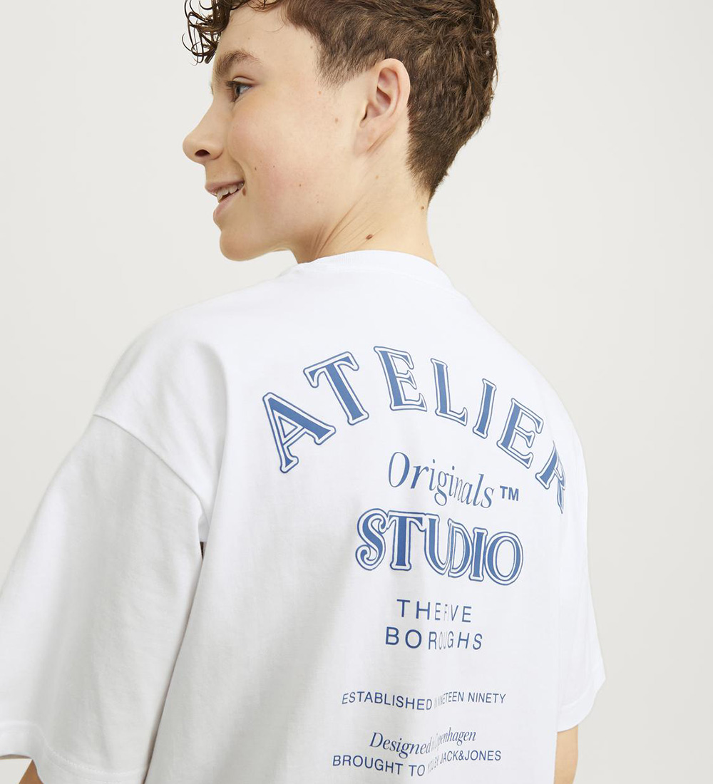 Jack & Jones T-skjorte - JorBrooklyn - Bright White