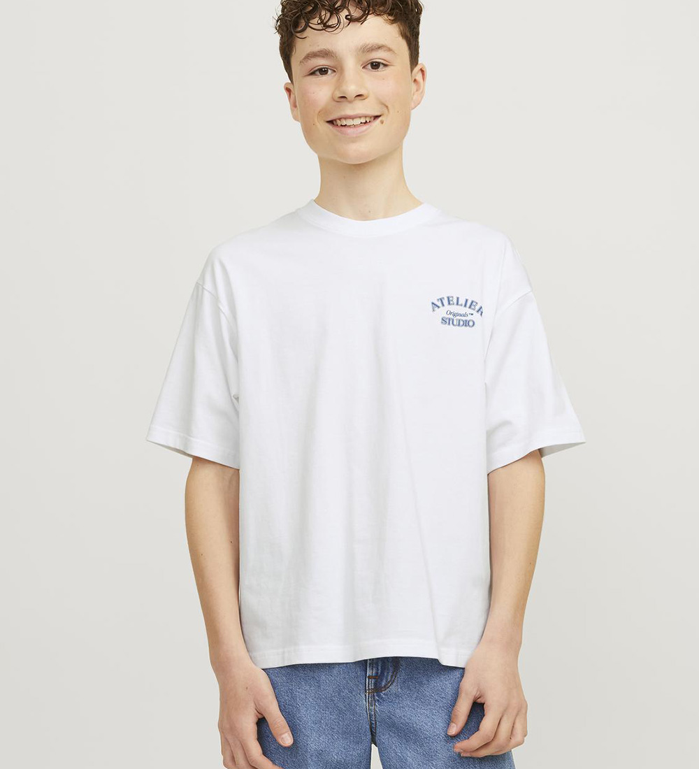 Jack & Jones T-skjorte - JorBrooklyn - Bright White