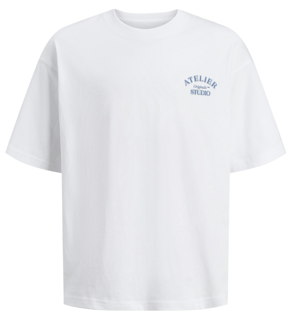 Jack & Jones T-skjorte - JorBrooklyn - Bright White