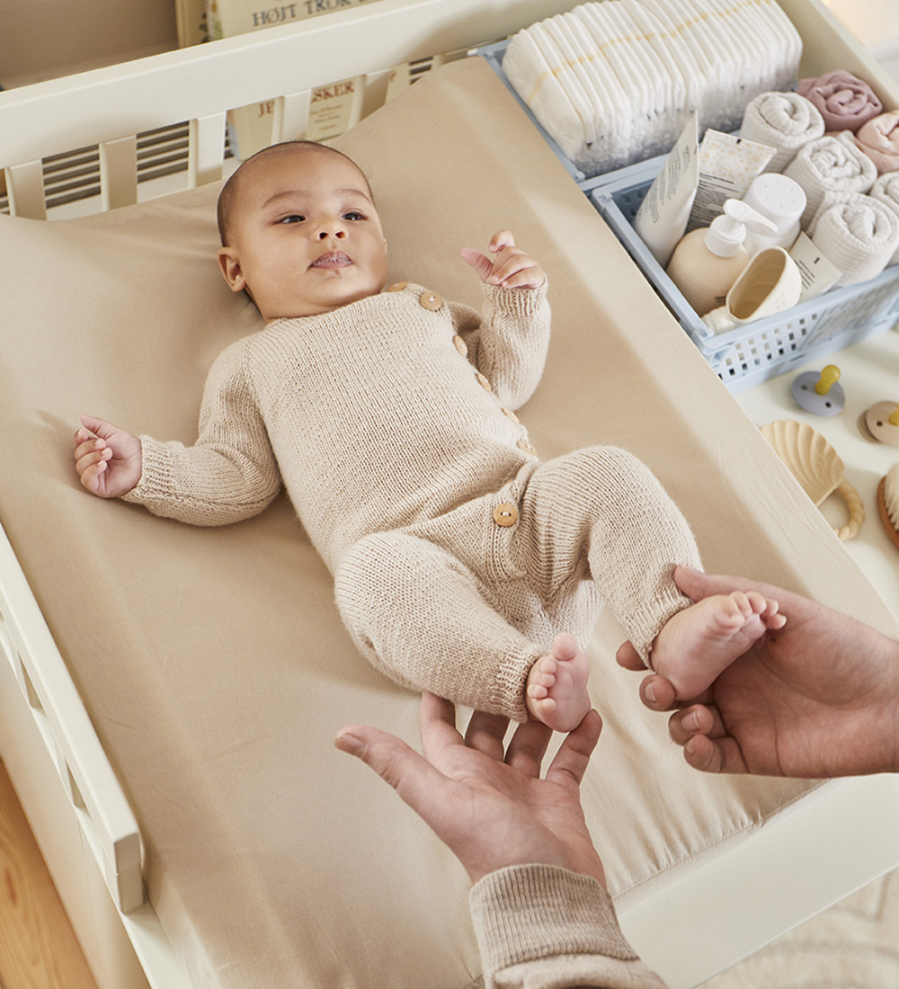 Flexa Changing Pad - Dawn - Warm Grey