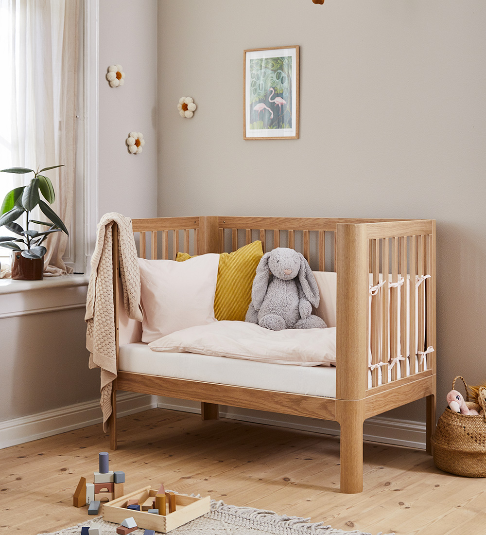 Flexa Gitterbett - Nova - 123,2x73,2x98 cm - Eiche