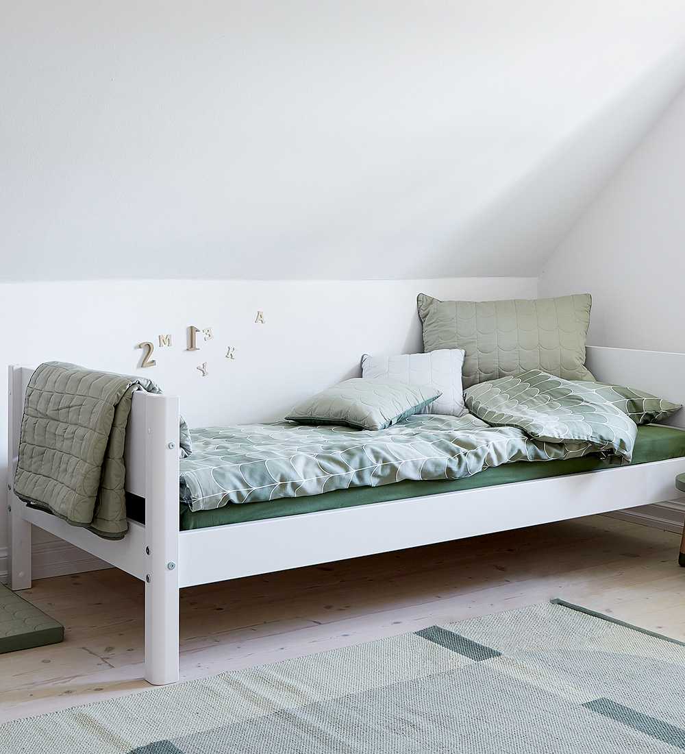 Flexa Single bed - White - 210x101x66.5 cm - White
