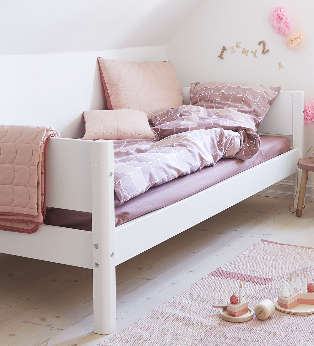 Flexa Single bed - White - 210x101x66.5 cm - White