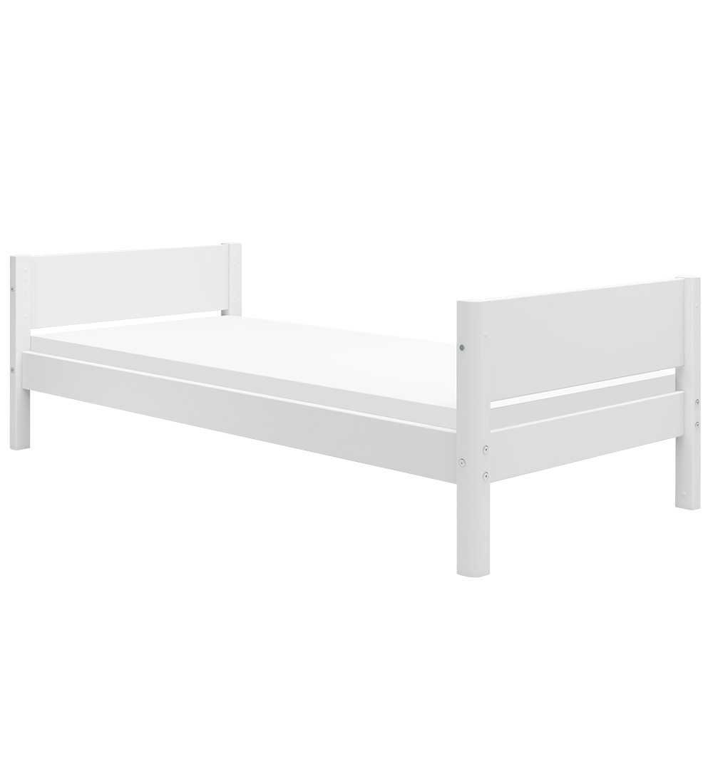 Flexa Single bed - White - 210x101x66.5 cm - White