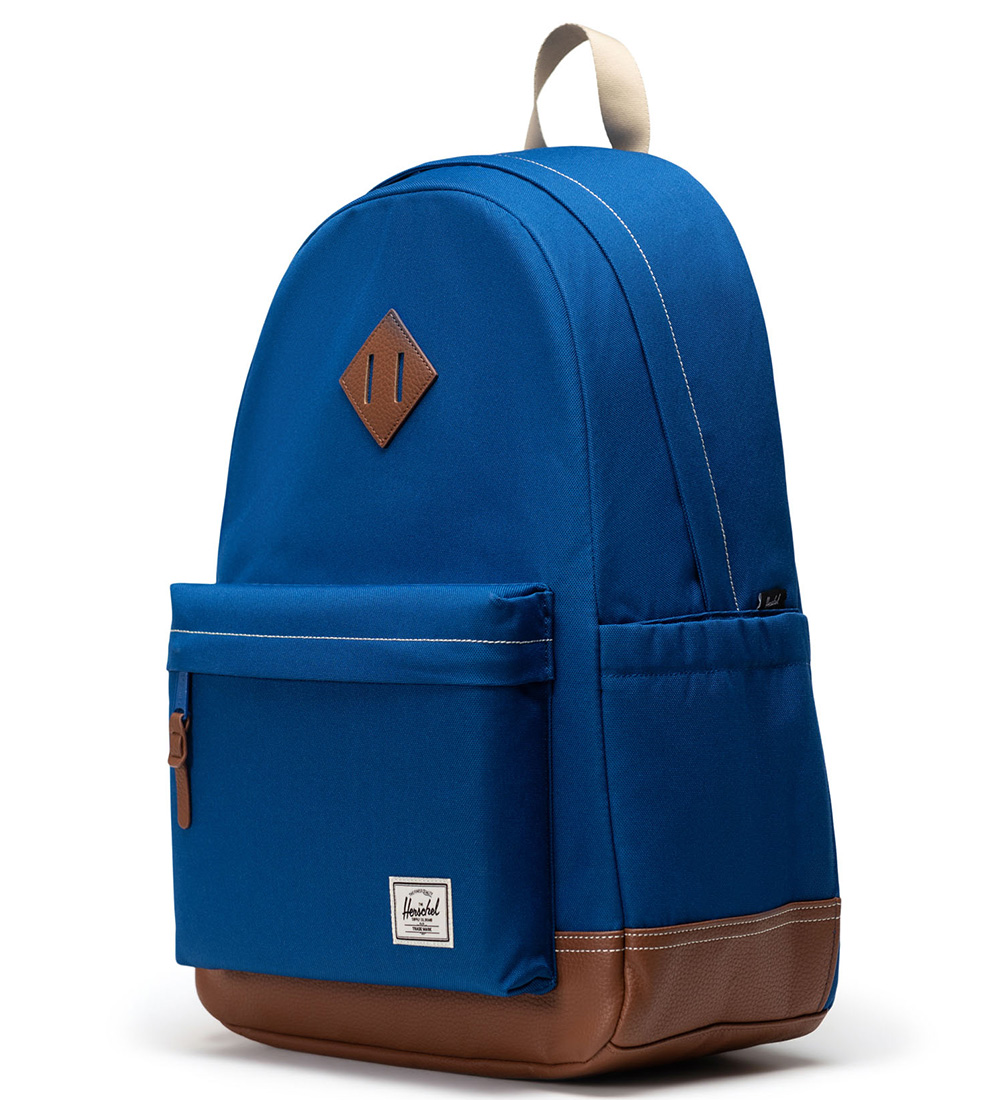 Herschel Rucksack - Heritage - True Blue/Tan/White Stitch