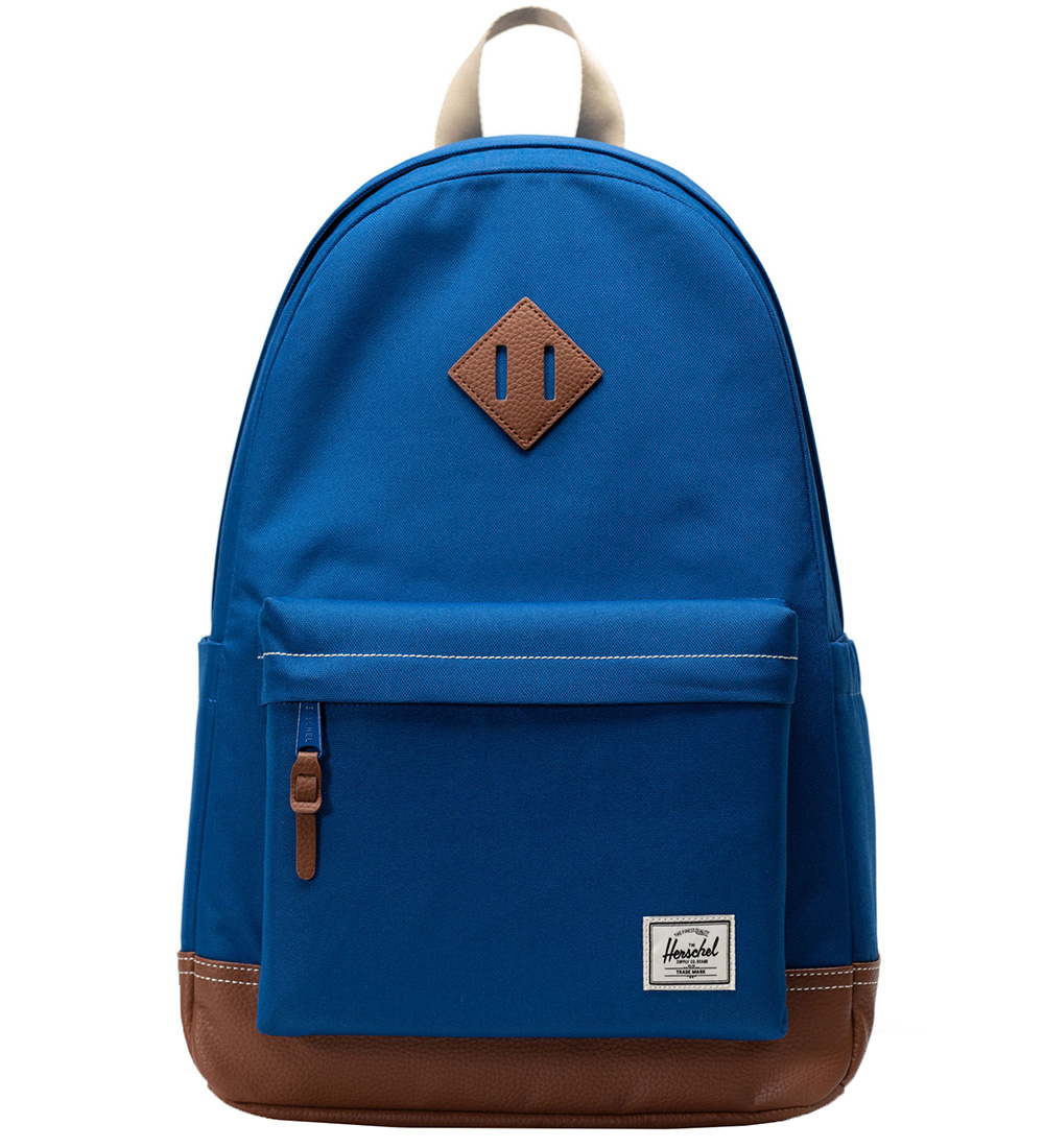Herschel Rucksack - Heritage - True Blue/Tan/White Stitch