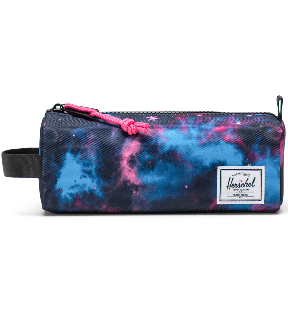 Herschel Pencil Case - Settlement - Fuschia Purple Galaxy