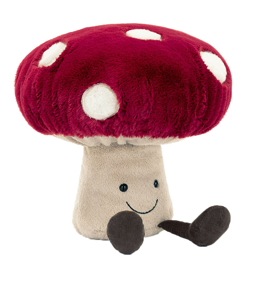 Jellycat Soft Toy - 28x11 cm - Amuseables Mushroom