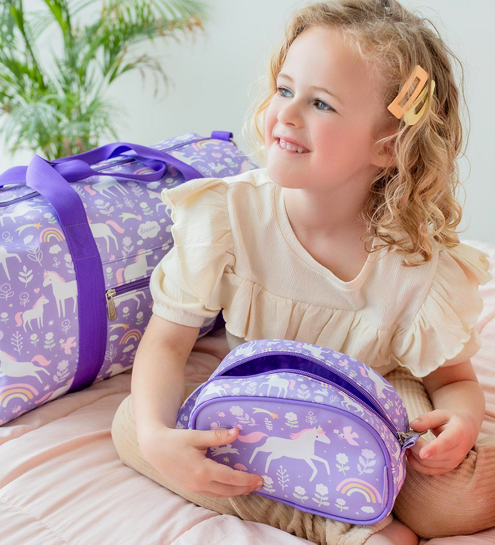A Little Lovely Company Toiletry Bag - Unicorn Dreams