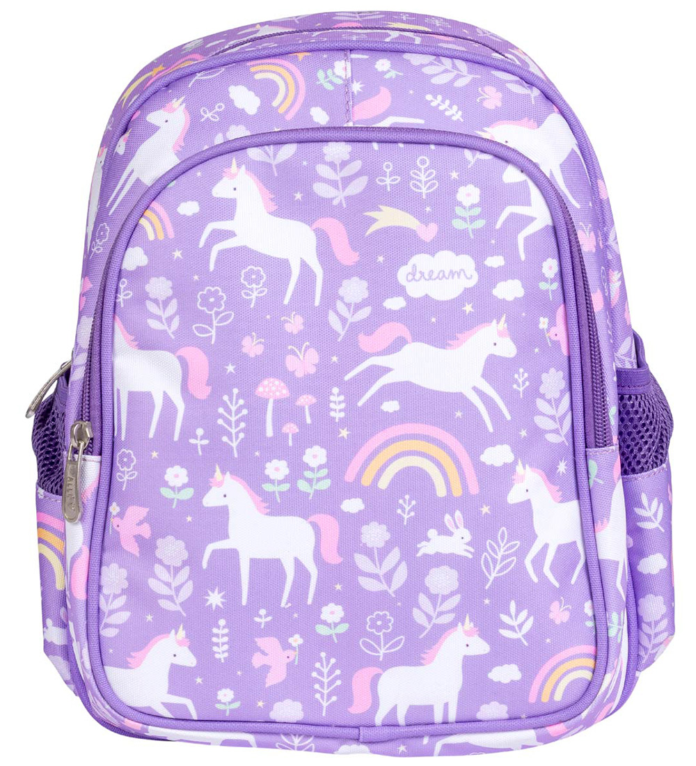 A Little Lovely Company Preschool Backpack w. Thermal pocket - U