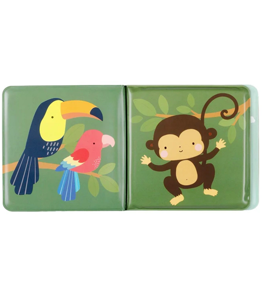 A Little Lovely Company Bath Book - Jungle Friends