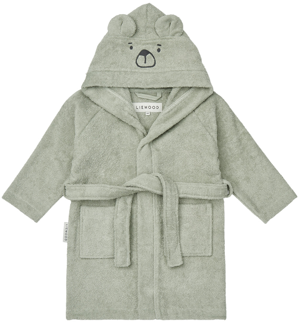 Liewood Bathrobe - Lily - Bear Dove Blue