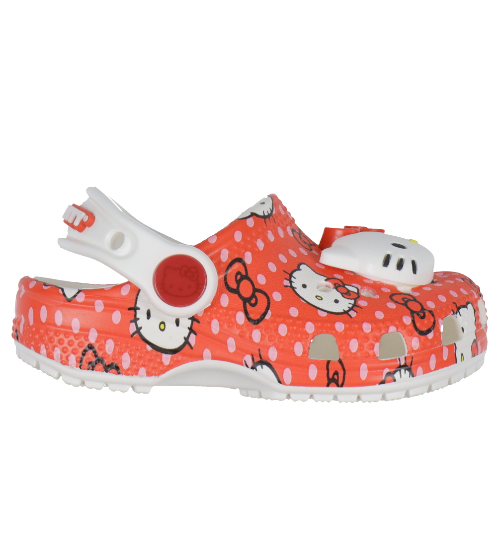 Crocs Sandals - Hello Kitty Red Classic Clog T - Multi
