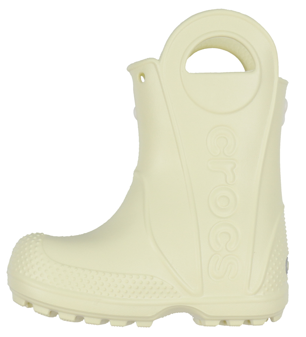 Crocs Regenlaarzen - Handle It Rainbow Rain Boot K - Botercrème