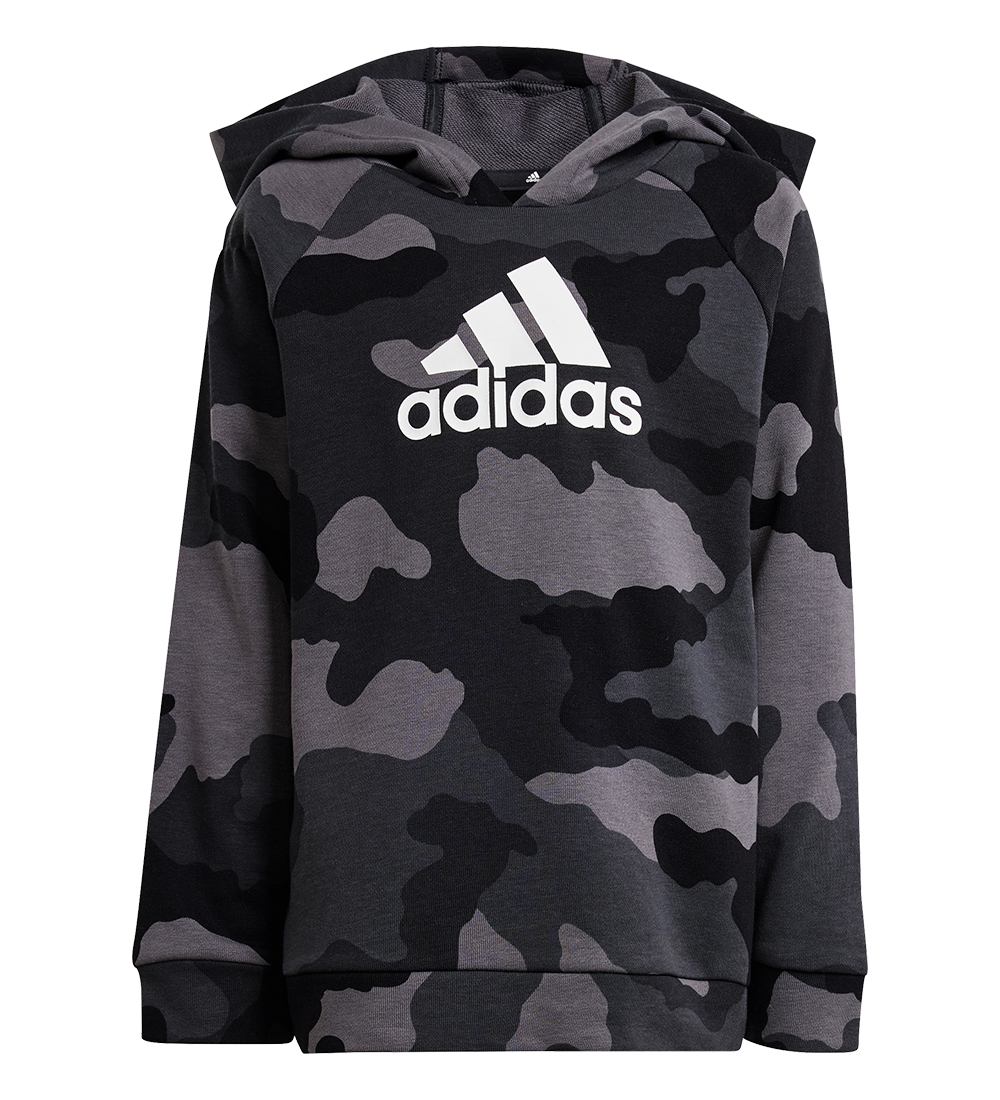 adidas Performance Sweat Set - LK Camo HD - Black/Gray