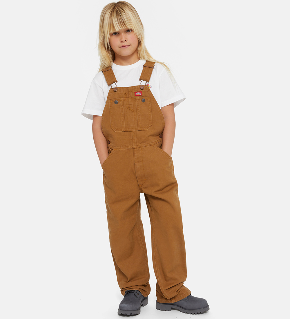 Dickies Overalls - Rinsed Brown Duck