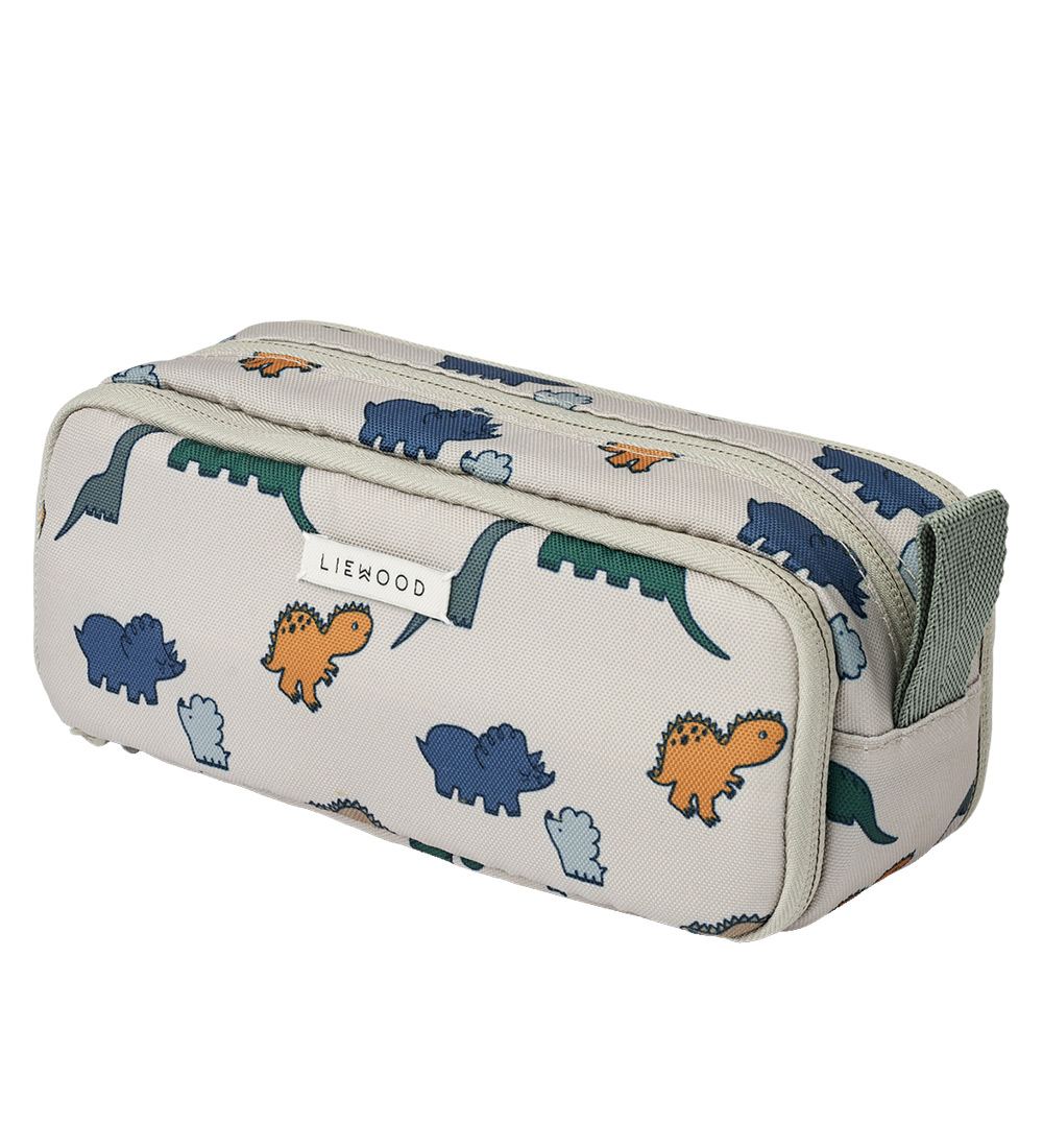 Liewood Pencil Case - Cindy - Dinosaurs/Mist
