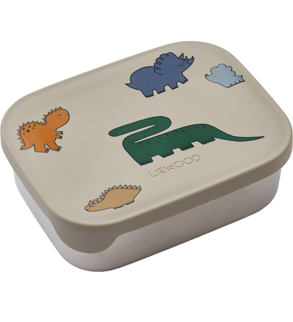 Liewood Lunchbox - Arthur - Dinosaurs/Mist