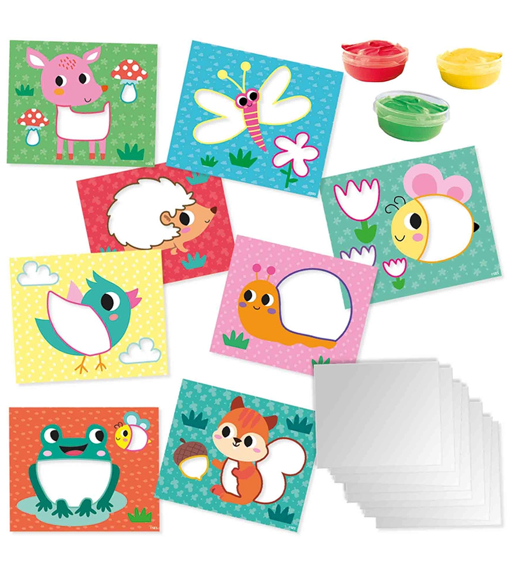SES Creative - Finger Paint On Card