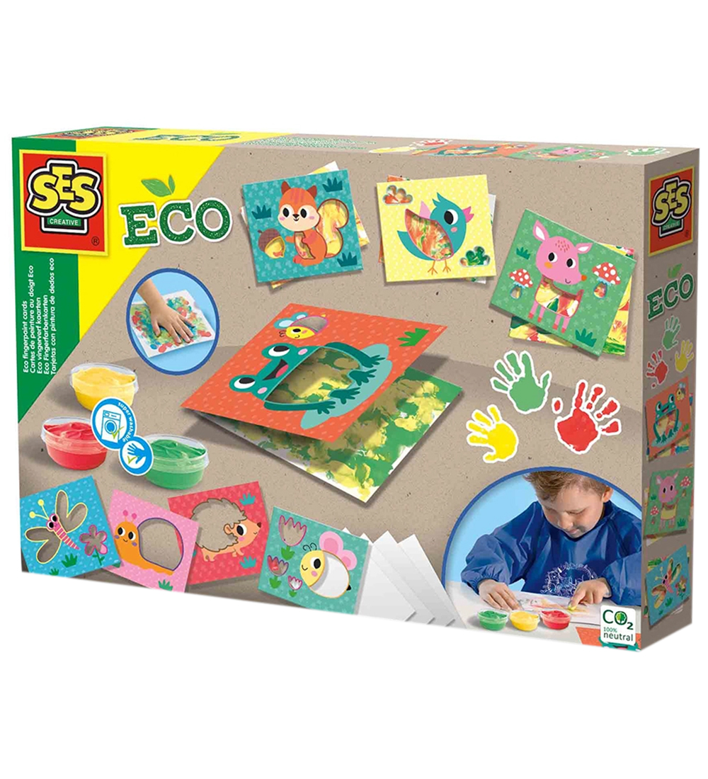 SES Creative - Finger Paint On Card
