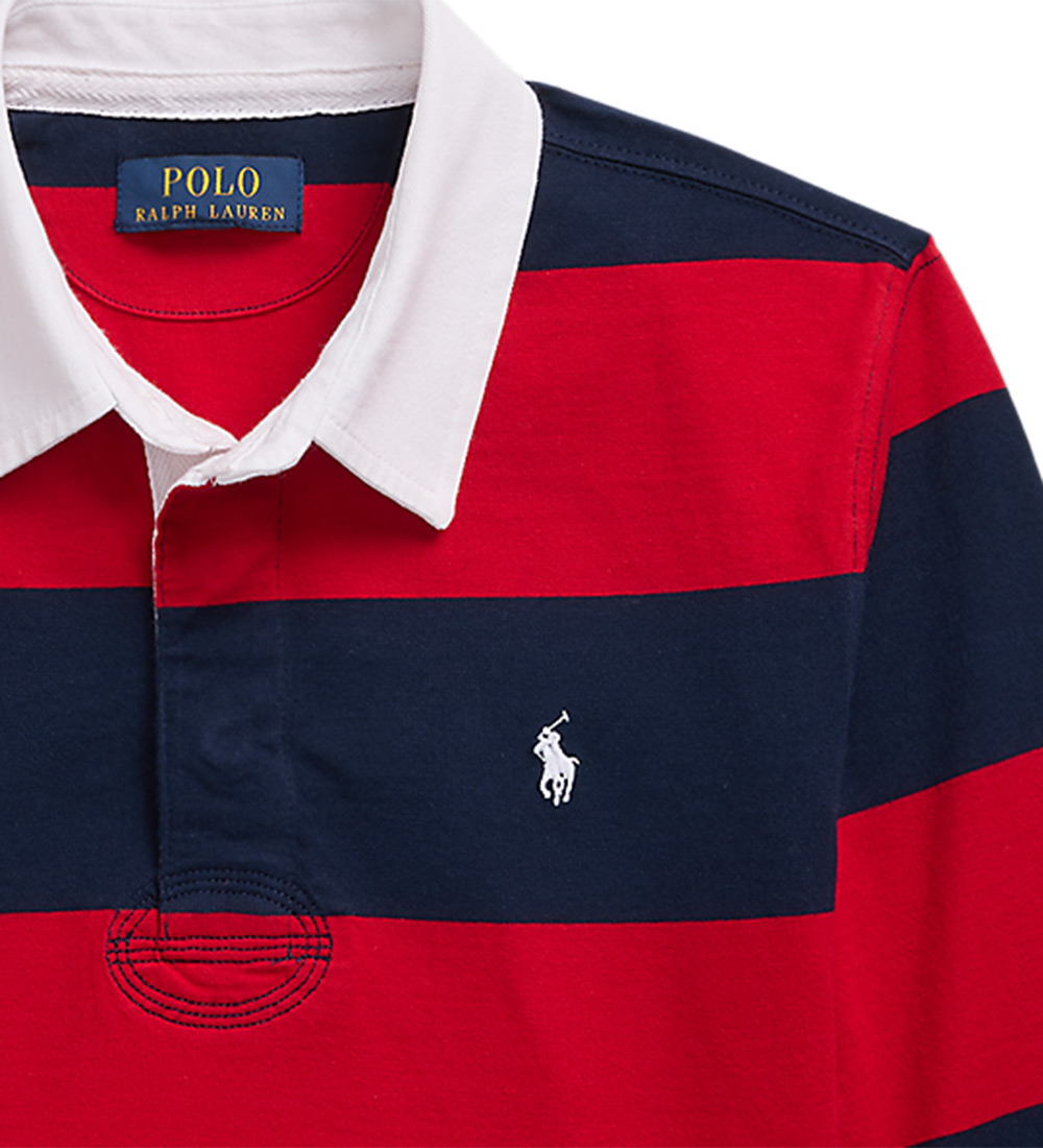 Polo Ralph Lauren Polo shirt - Rugby - Red/Navy Striped