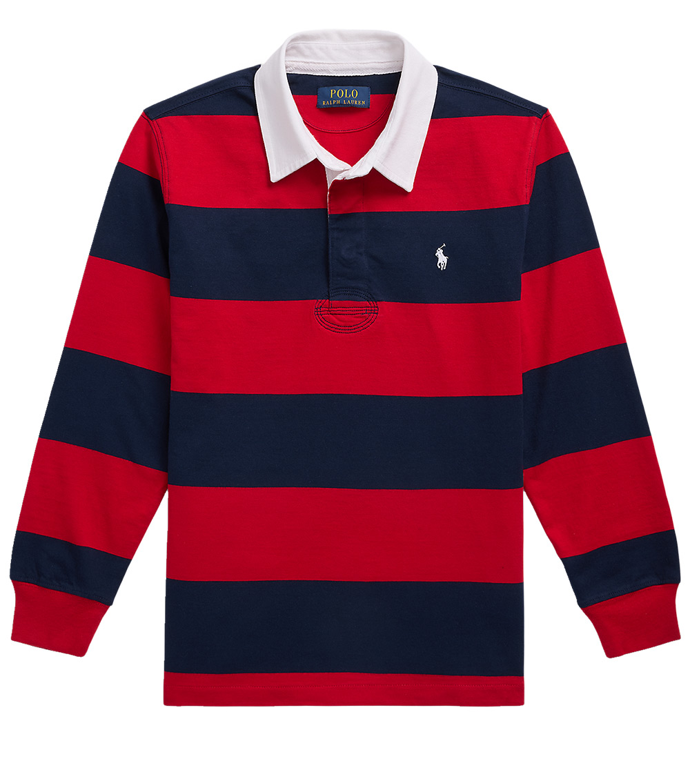 Polo Ralph Lauren Polo shirt - Rugby - Red/Navy Striped