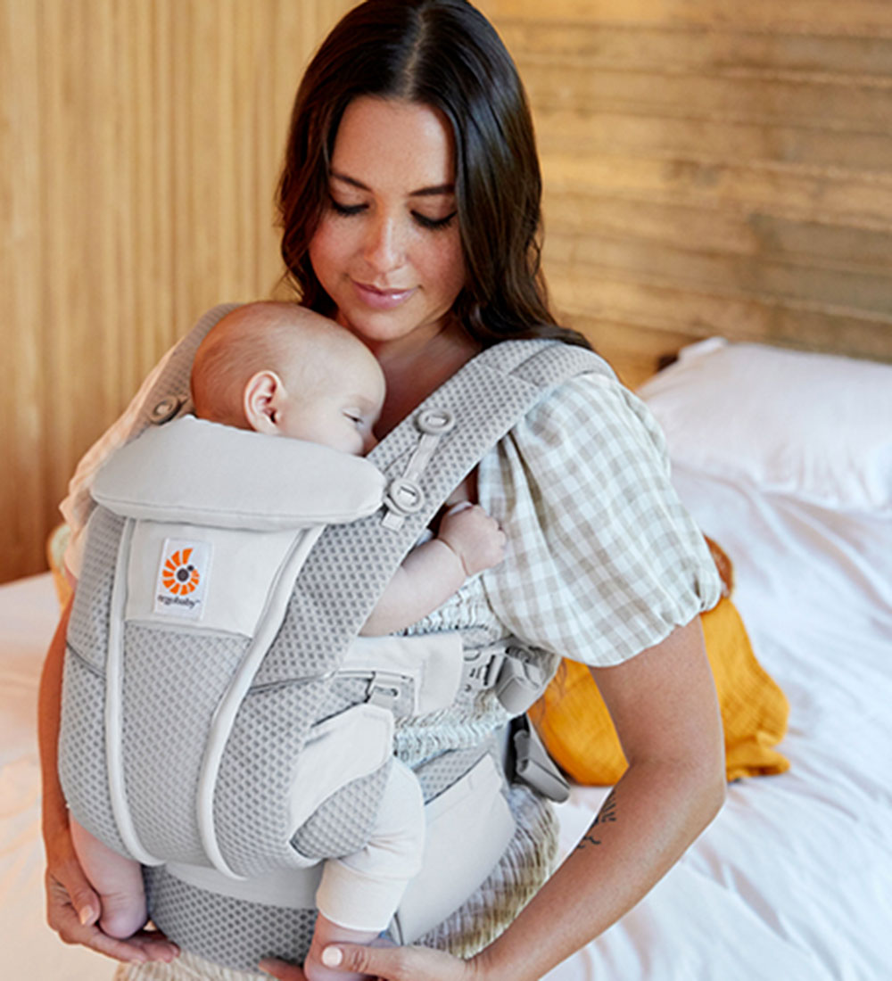 Ergobaby Babytrage - Omni Breeze - 1 in Airflow - Pearl Grey