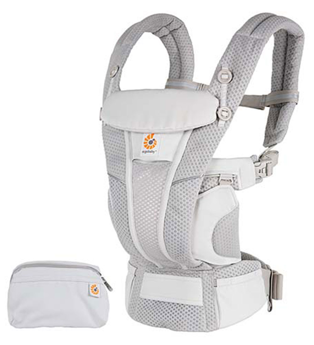 Ergobaby Babytrage - Omni Breeze - 1 in Airflow - Pearl Grey