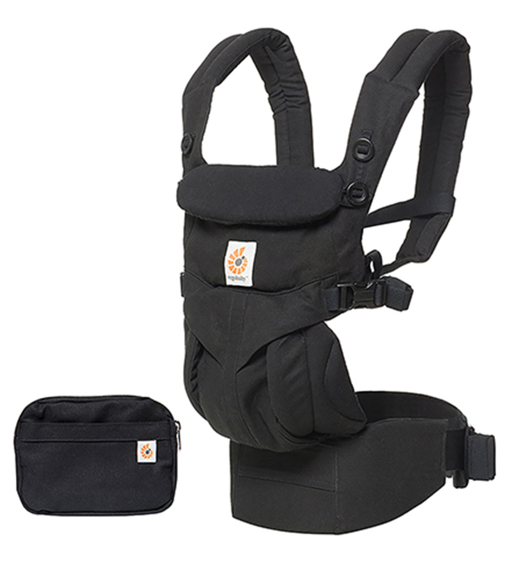 Ergobaby Babytrage - Omni 360 - Baumwolle - Rein Black