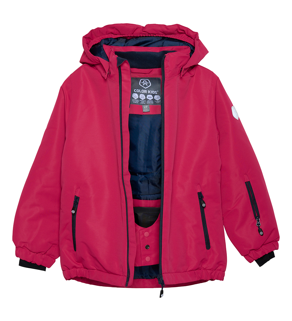 Color Kids Winterjacke - Vivacious m. Navy