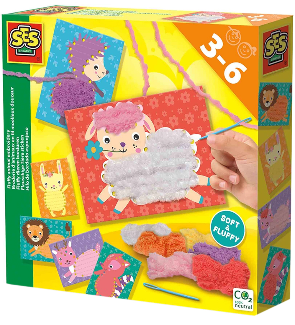 SES Creative - Útsaumur Á Dýrakort