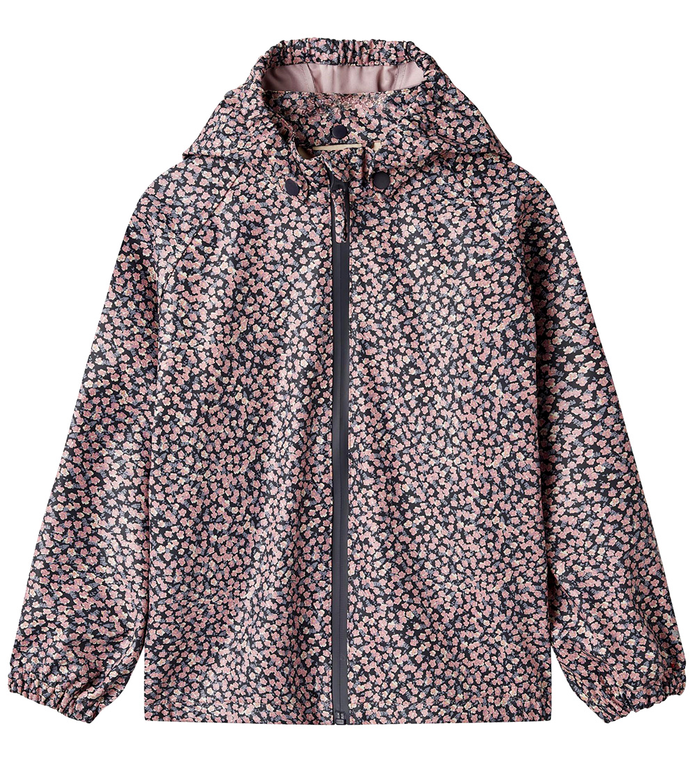 Wheat Rain Jacket - PU - Chardy - Rainy Flowers