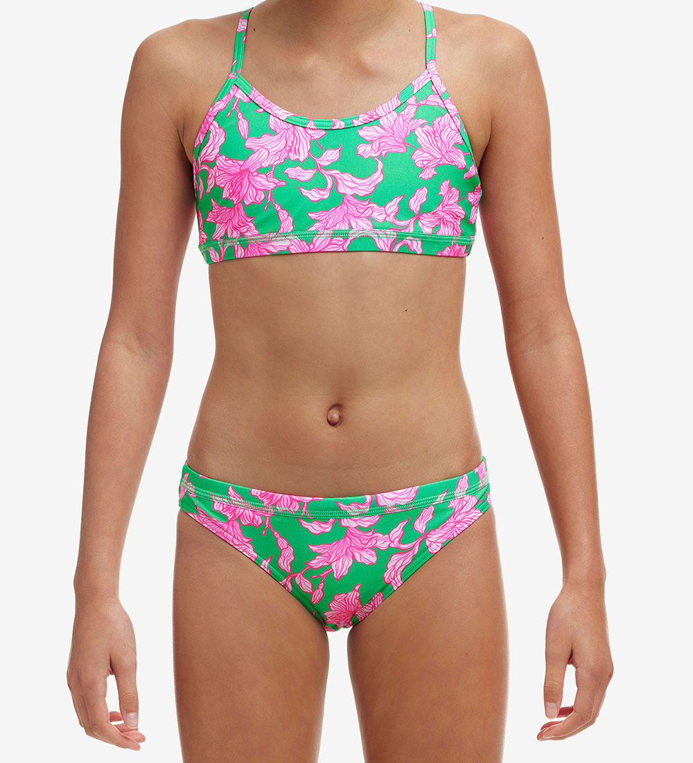 Funkita Bikini - Racerback - UV50+ - Blossom Flight